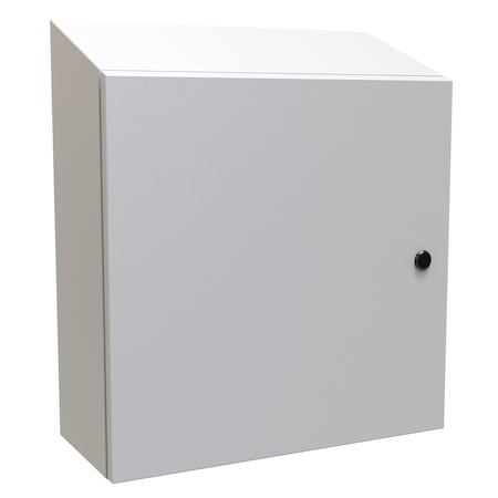 Hammond 1/4 Turn Latch Electrical Enclosures, 20 in H, 8 in D, 20 in W, 4, 12, Steel ST20208LG